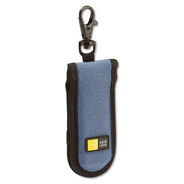 case-logic-jds-2-usb-drive-shuttle-2-capacity-neoprene-case-black-blue image 1