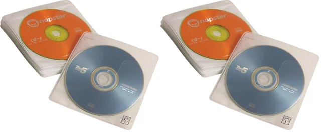 case-logic-cds-120-120-capacity-cd-prosleeve-pages-white-pack-of-2 image 1