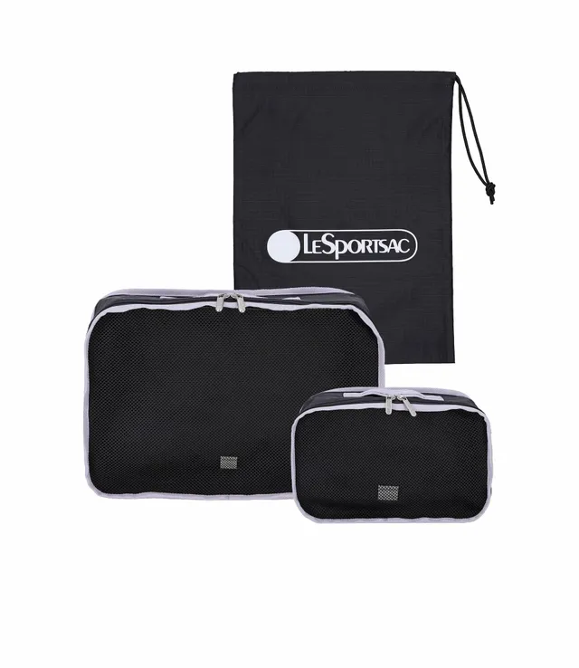 lesportsac-packing-pouch-set-3-piece-mesh-zip-pouches-shoe-pouch-recycled-ripsto image 1