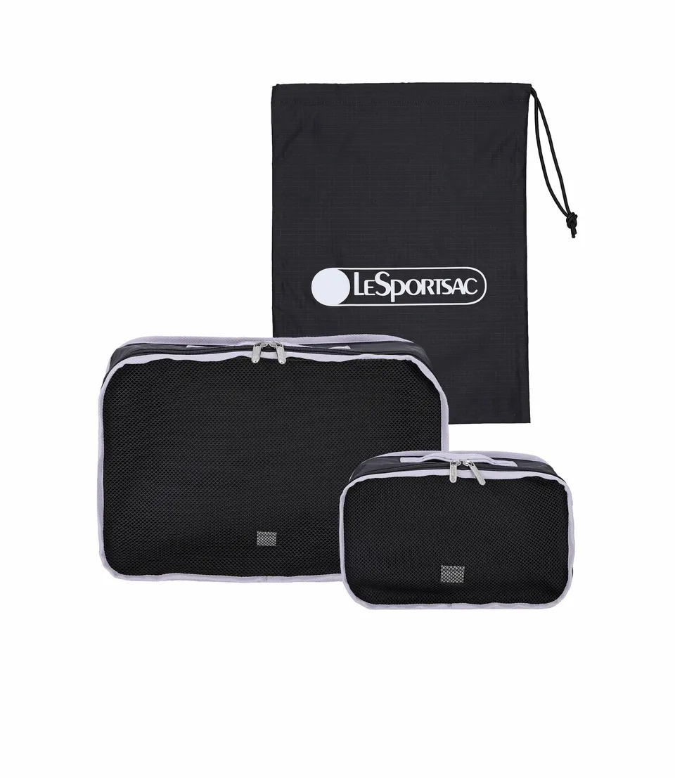 lesportsac-packing-pouch-set-3-piece-mesh-zip-pouches-shoe-pouch-recycled-ripsto image 1