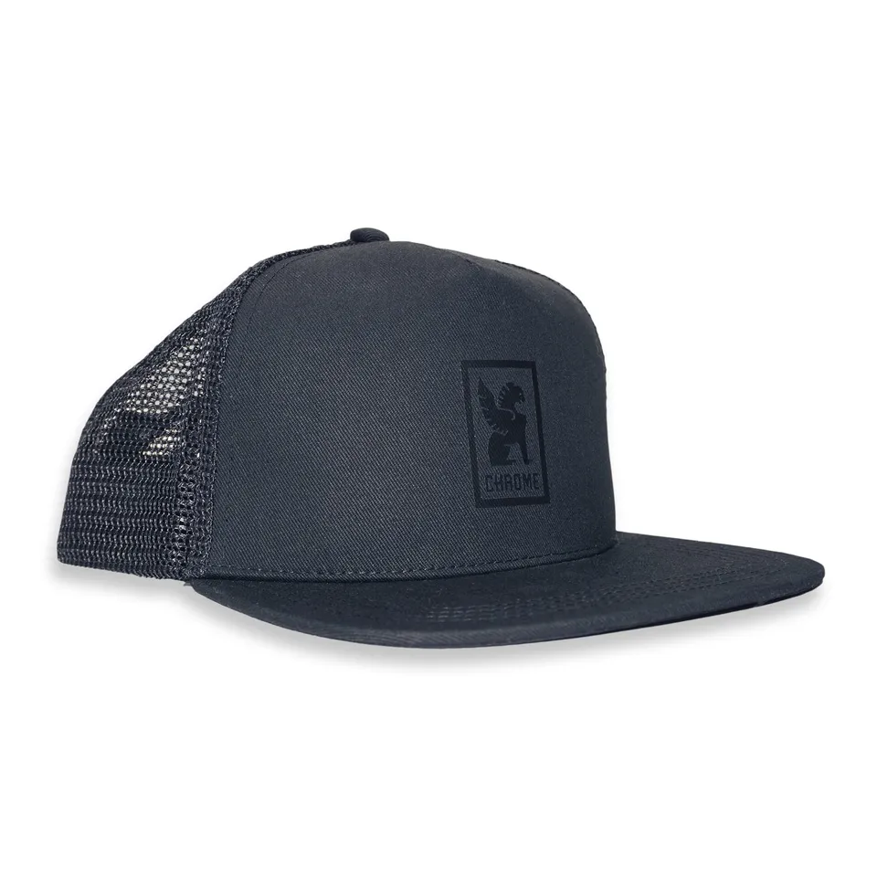 chrome-industries-logo-snapback-hat image 1