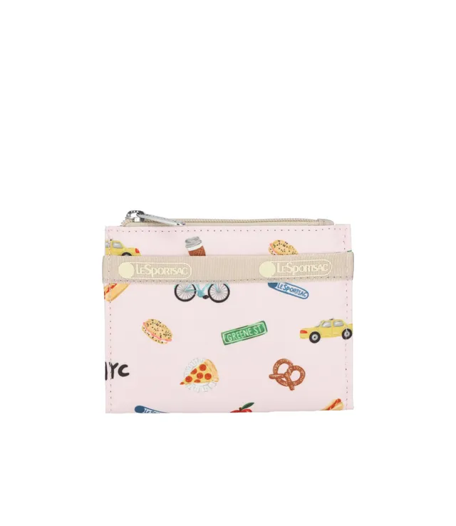 lesportsac-small-wallet-recycled-ripstop-nylon-zip-around-wallet-with-6-credit-c image 1