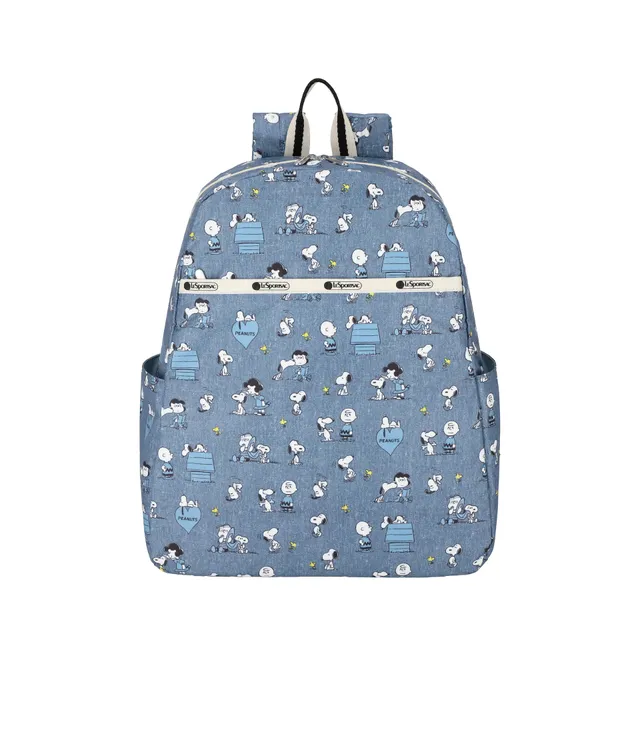 lesportsac-daily-backpack-water-bottle-pockets-adjustable-straps image 1