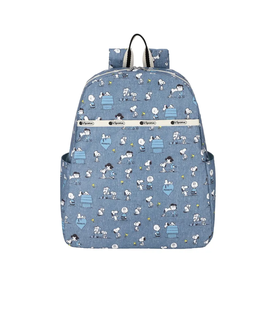 lesportsac-daily-backpack-water-bottle-pockets-adjustable-straps image 1