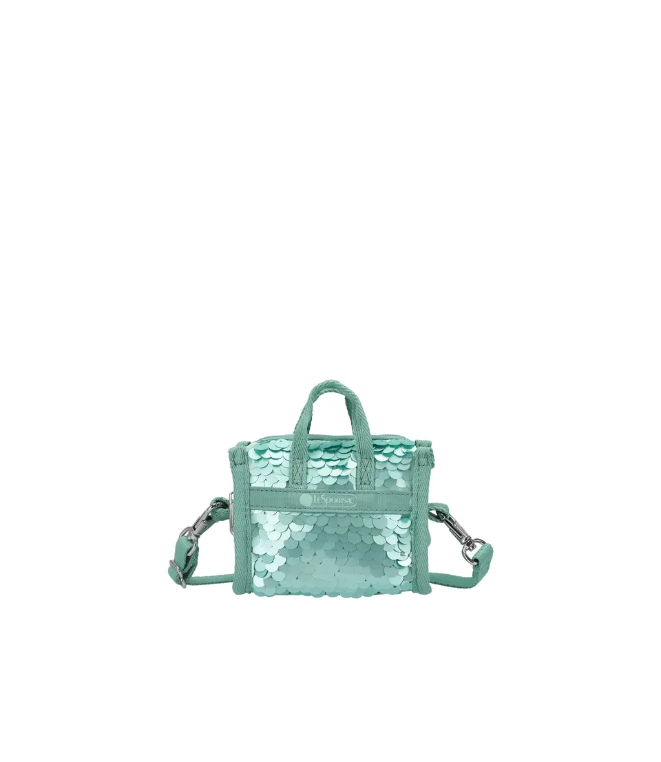 lesportsac-sequin-micro-bag-matte-sequin-tiny-accent-bag-with-chain-strap image 1