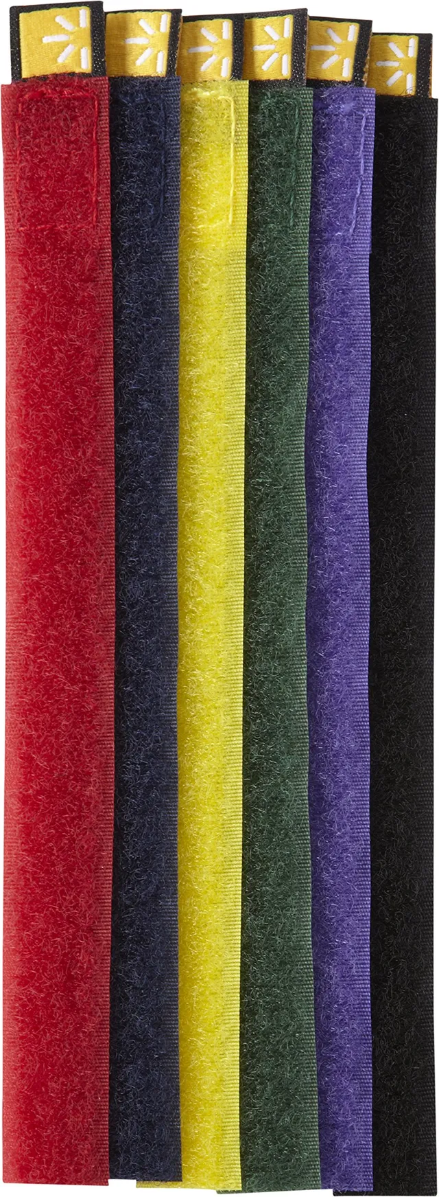 case-logic-ct-6-self-attaching-cable-ties-assorted-colors image 1