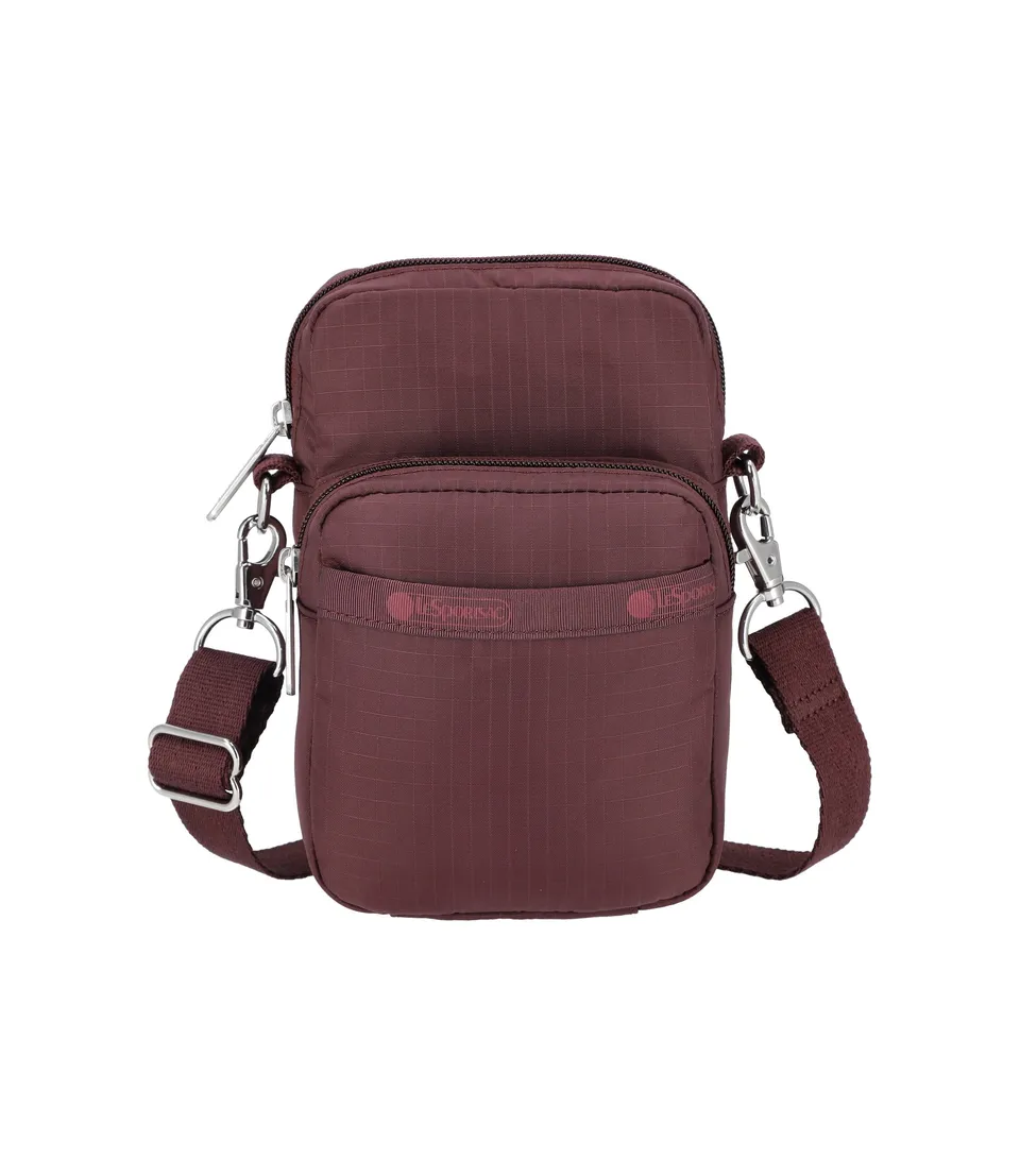 lesportsac-mini-phone-bag-with-adjustable-strap-recycled-ripstop-compact-crossbo image 1