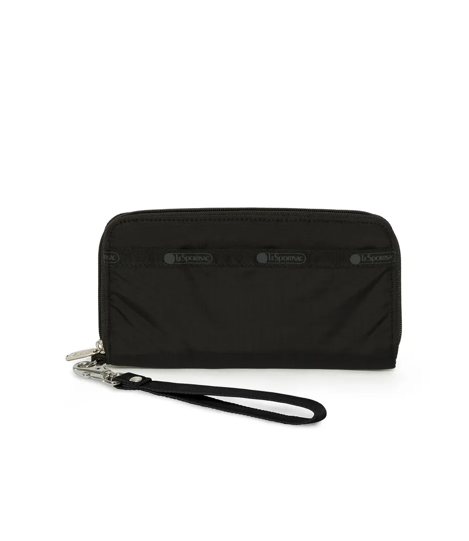 lesportsac-tech-wallet-wristlet-in-black image 1