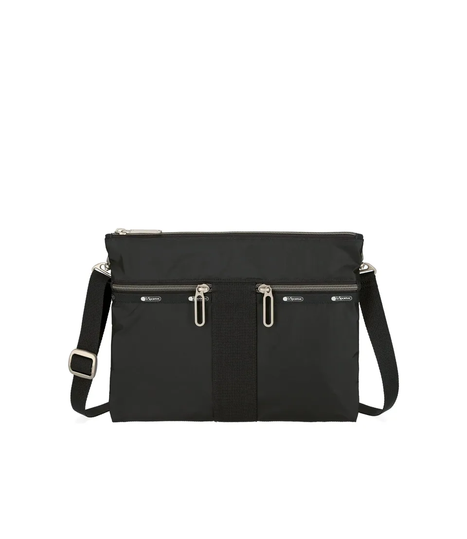 lesportsac-pouch-crossbody-true-black image 1