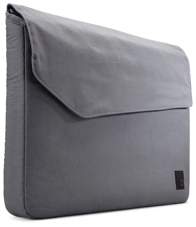 case-logic-lodo-13-laptop-sleeve-lods-113gra-canvas-sleeve-with-padded-compartme image 1