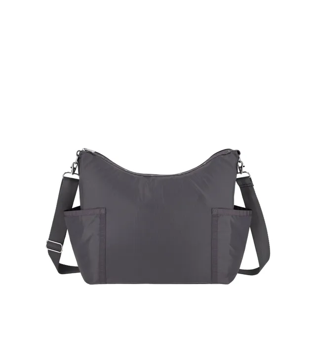 lesportsac-zip-bucket-shoulder-bag-recycled-ripstop-with-water-bottle-pockets image 1