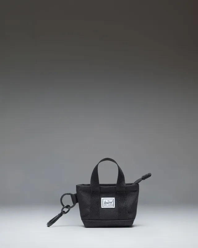 herschel-supply-heritage-tote-bag-charm-mini-tote-keychain image 1