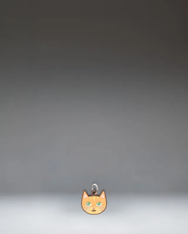 herschel-supply-cat-bag-charm-with-metal-keyring image 1