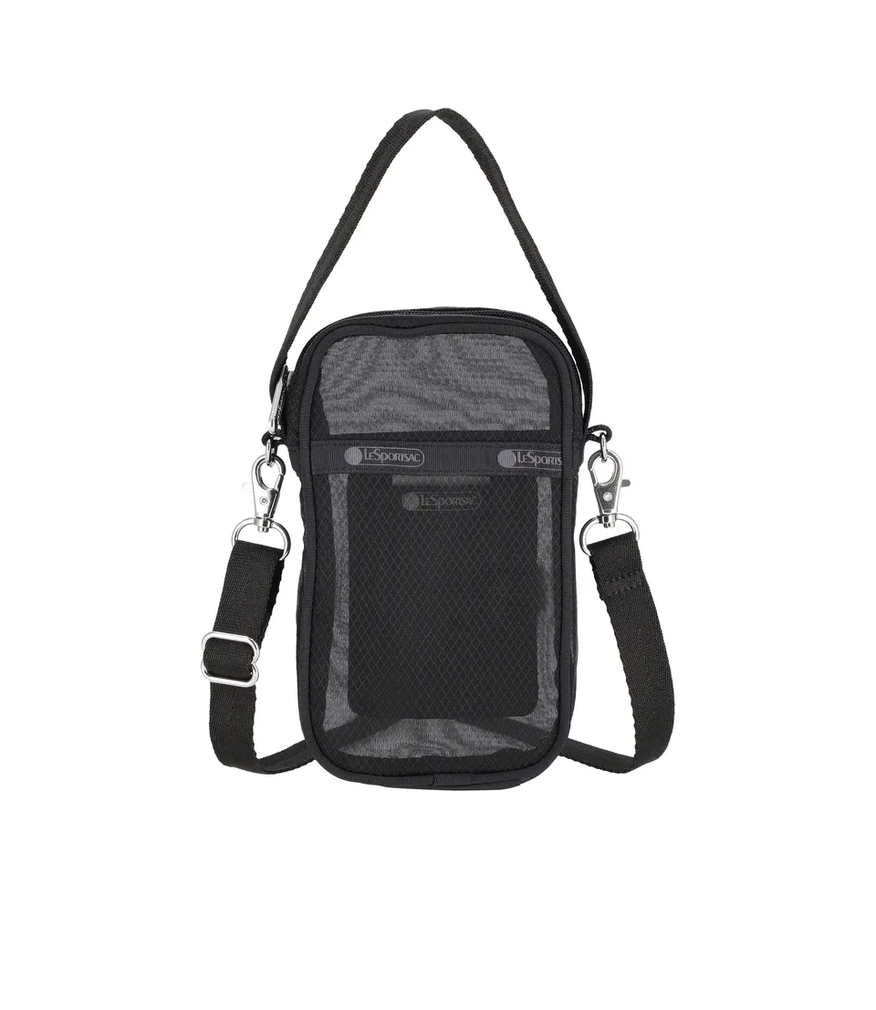 lesportsac-sheer-mini-phone-crossbody-with-sheer-nylon-panels image 1
