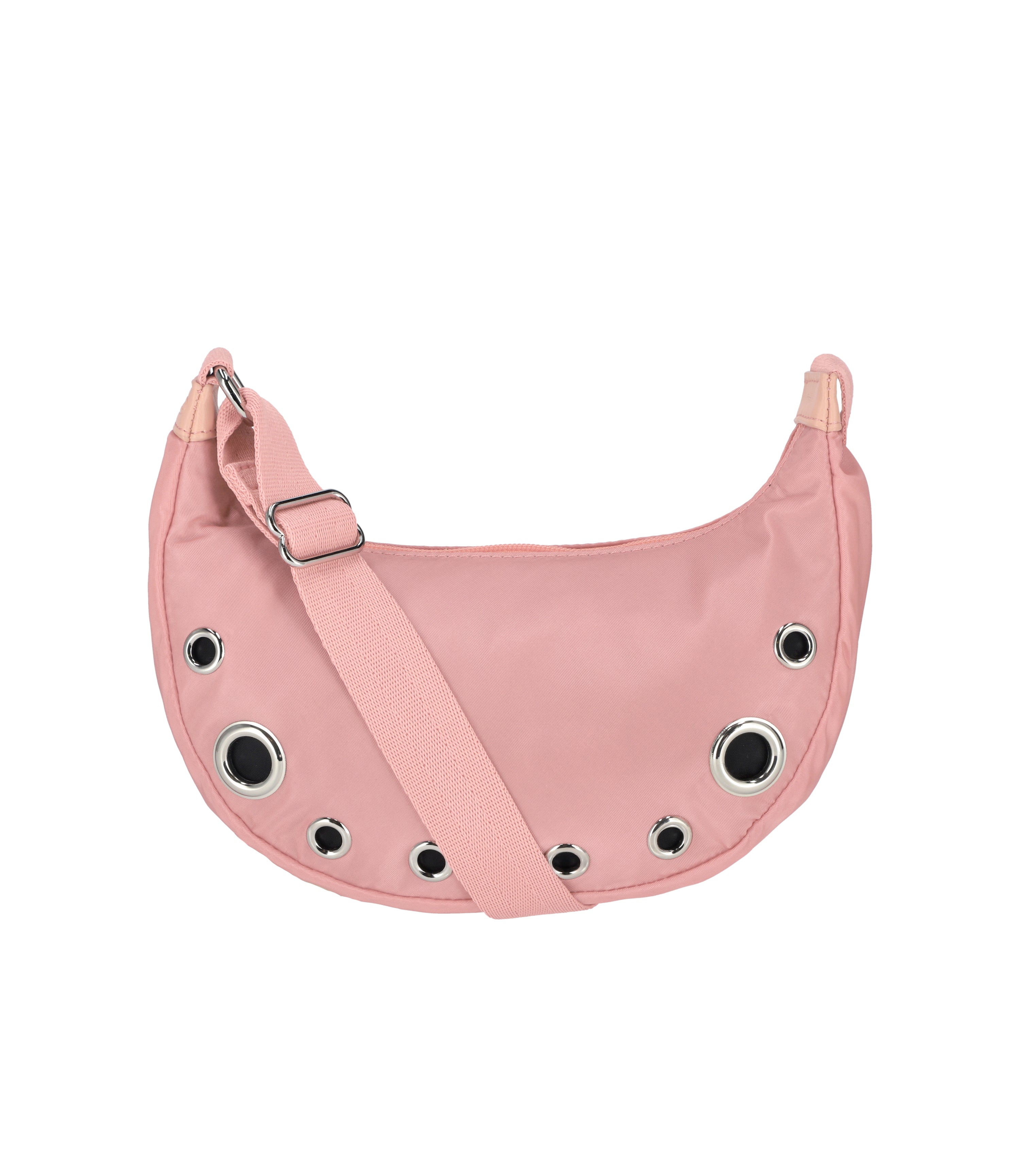 lesportsac-grommet-small-shoulder-bag-with-silver-metal-grommets-and-vegan-leath image 5