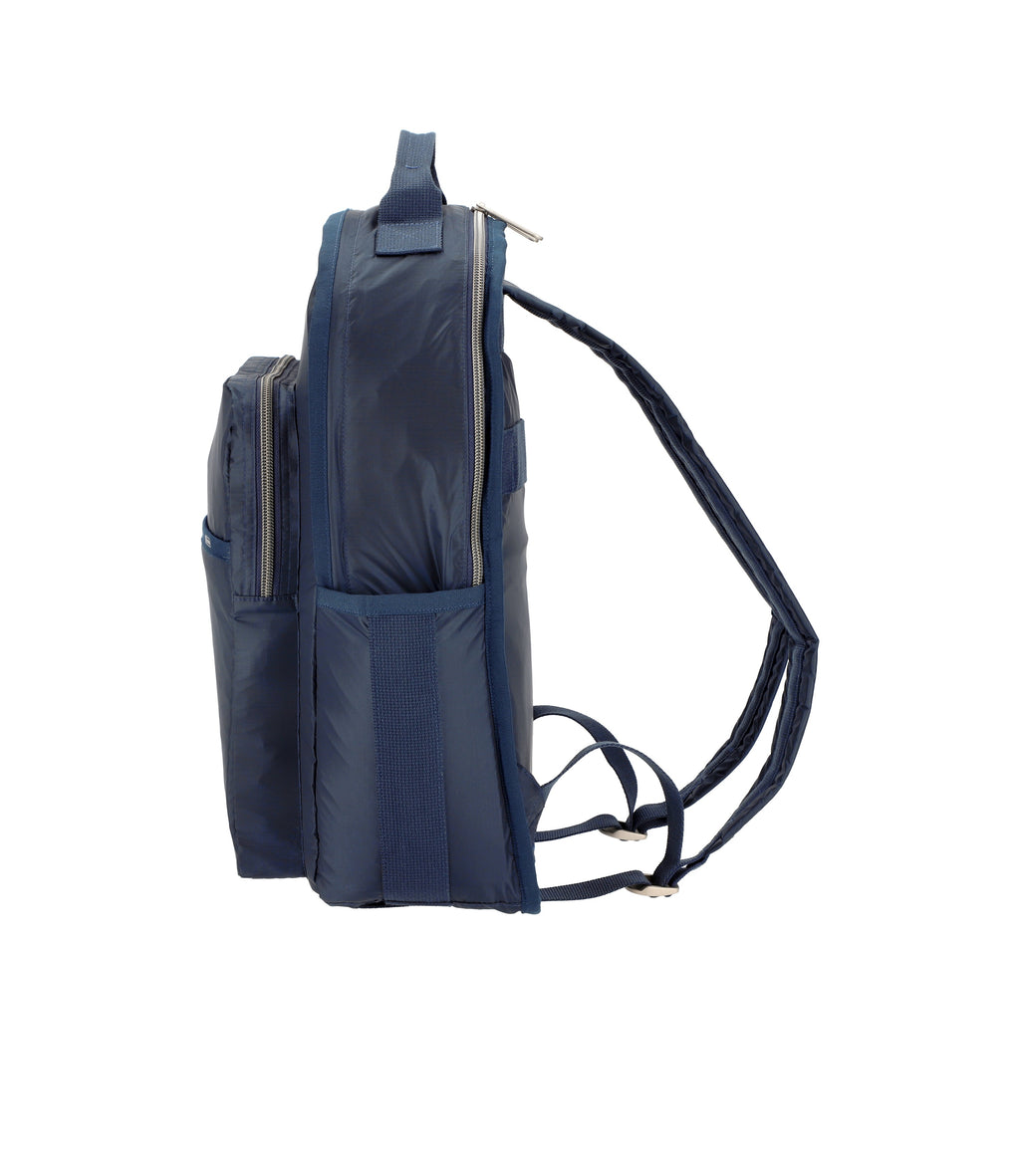 lesportsac-essential-carryall-backpack-dark-blue-travel-ready-laptop-backpack image 4