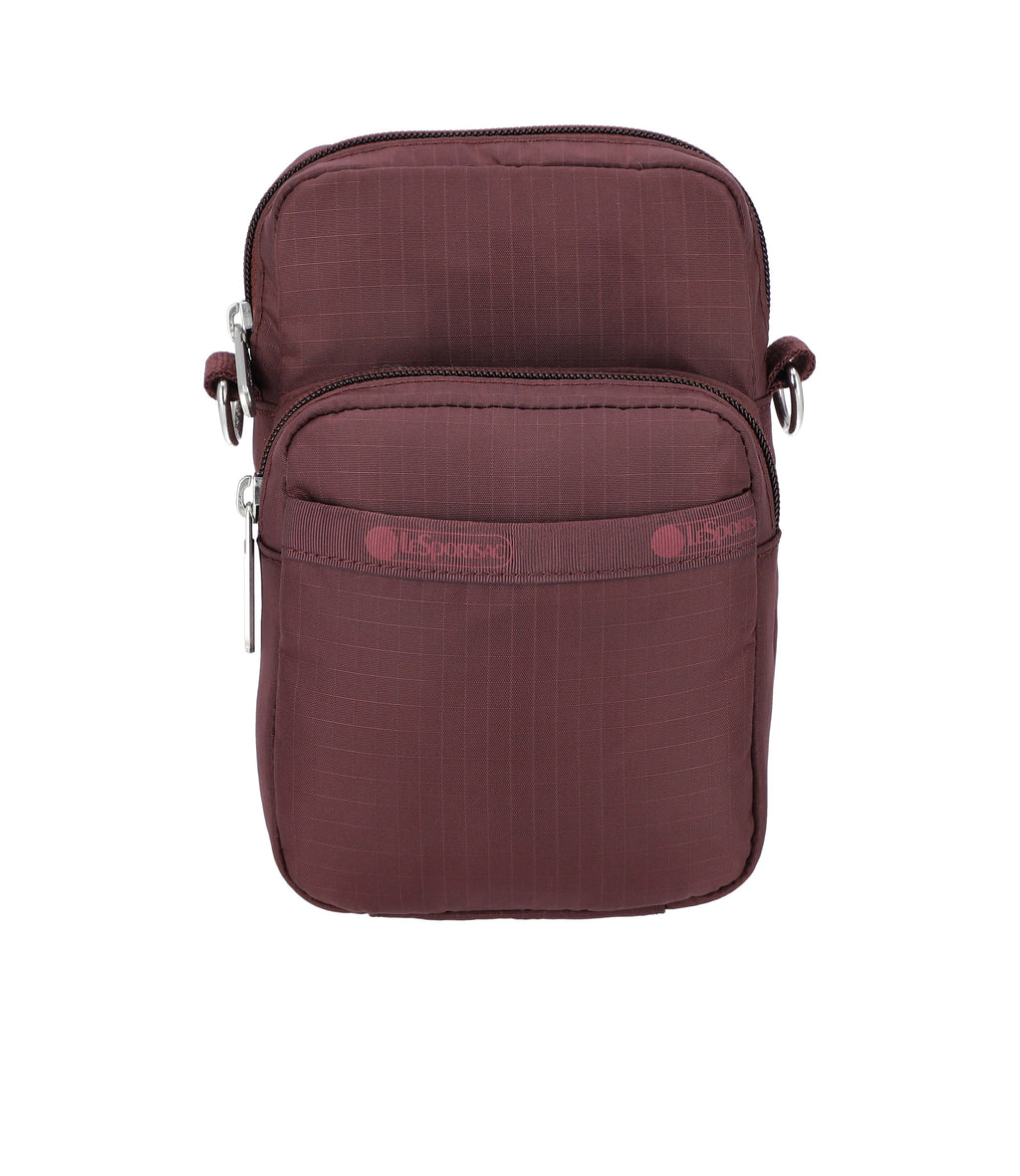 lesportsac-mini-phone-bag-with-adjustable-strap-recycled-ripstop-compact-crossbo image 4