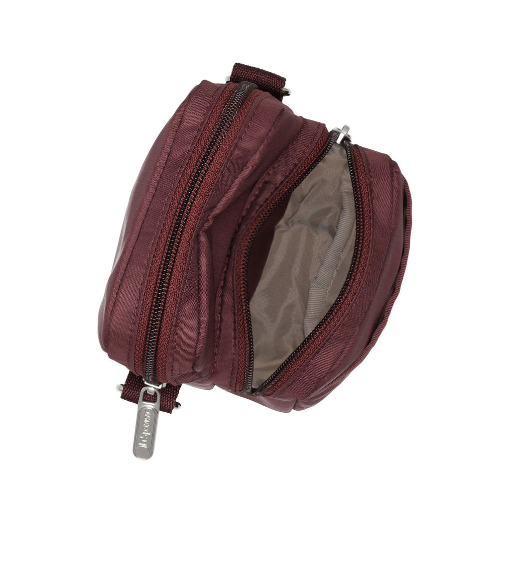 lesportsac-mini-phone-bag-with-adjustable-strap-recycled-ripstop-compact-crossbo image 5