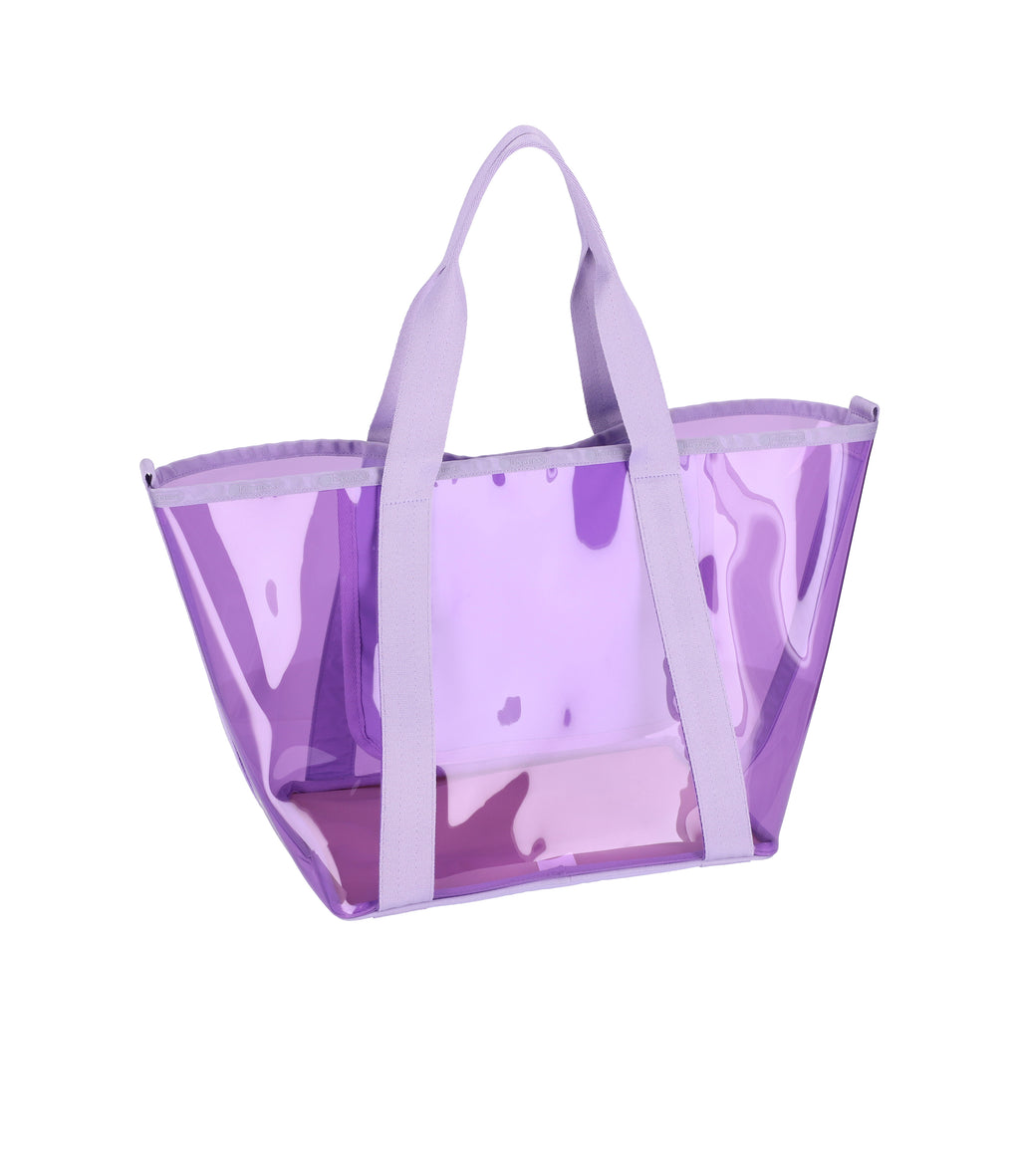 lesportsac-clear-east-west-tote-clear-tpu-stadium-approved image 2