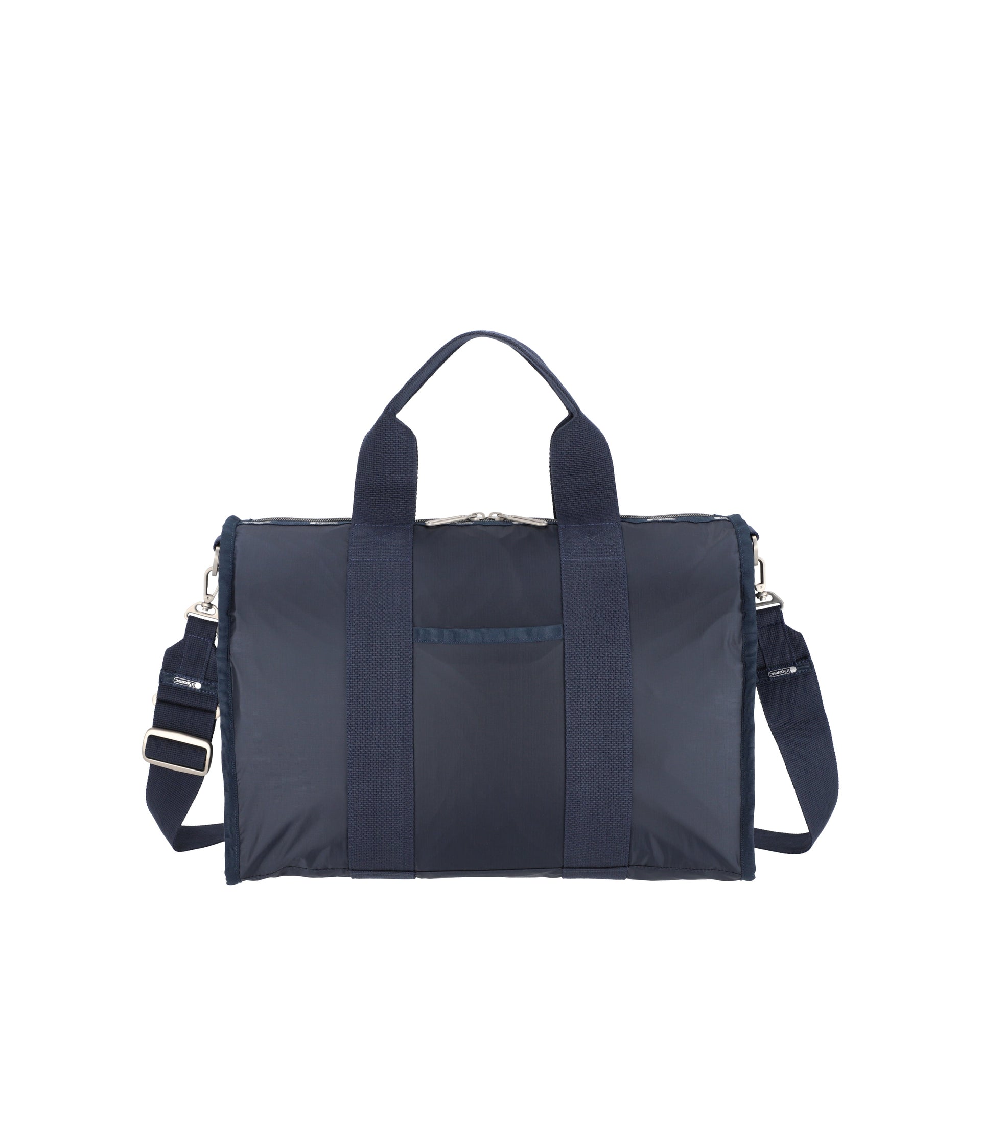 lesportsac-essential-medium-duffle-dark-blue-lightweight-travel-duffel-with-lugg image 1