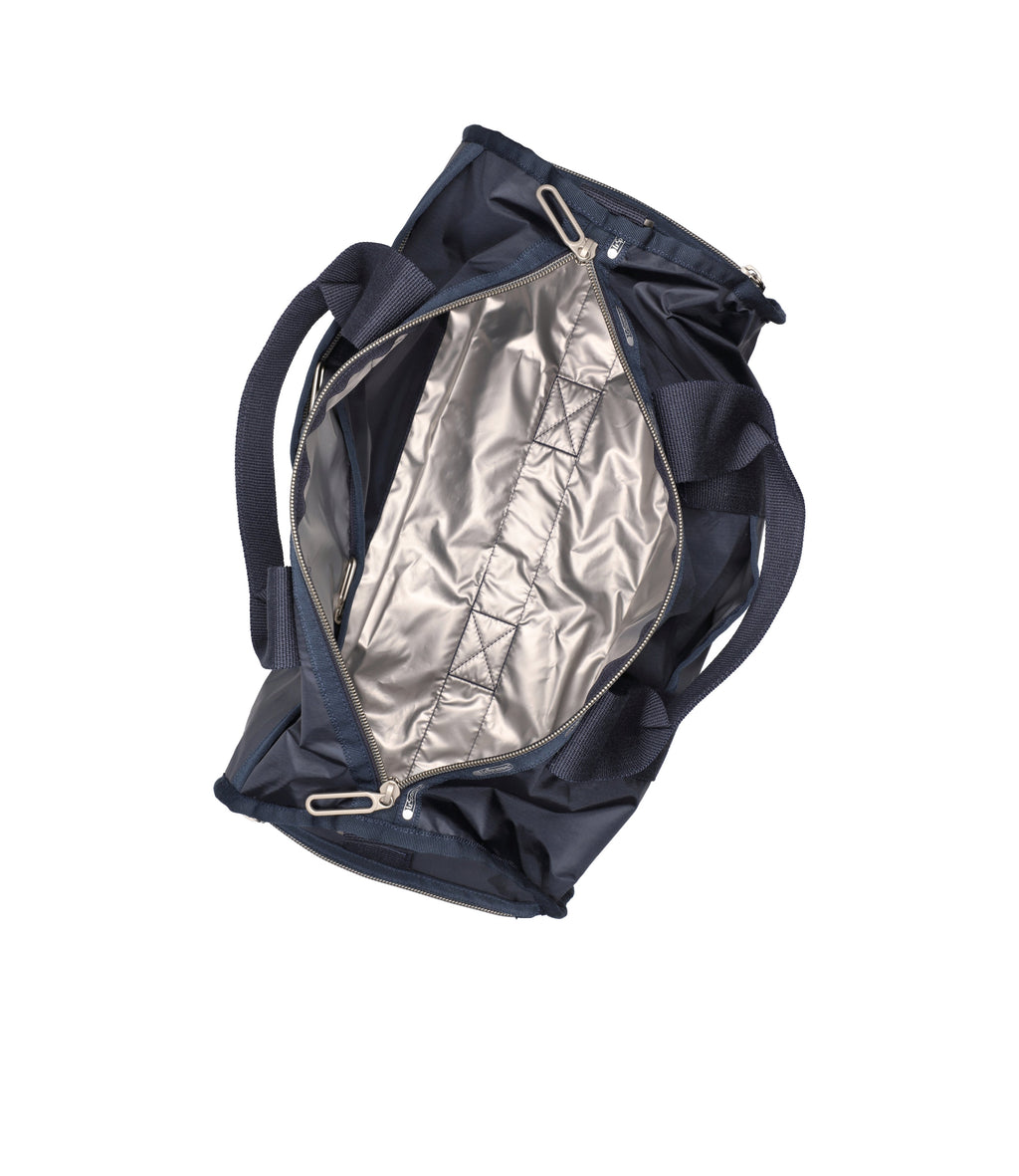 lesportsac-essential-medium-duffle-dark-blue-lightweight-travel-duffel-with-lugg image 6