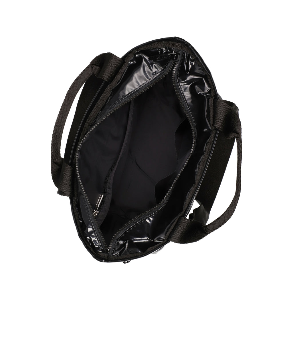 lesportsac-two-handle-zip-tote-glossy-patent-versatile-work-and-weekend-tote image 5