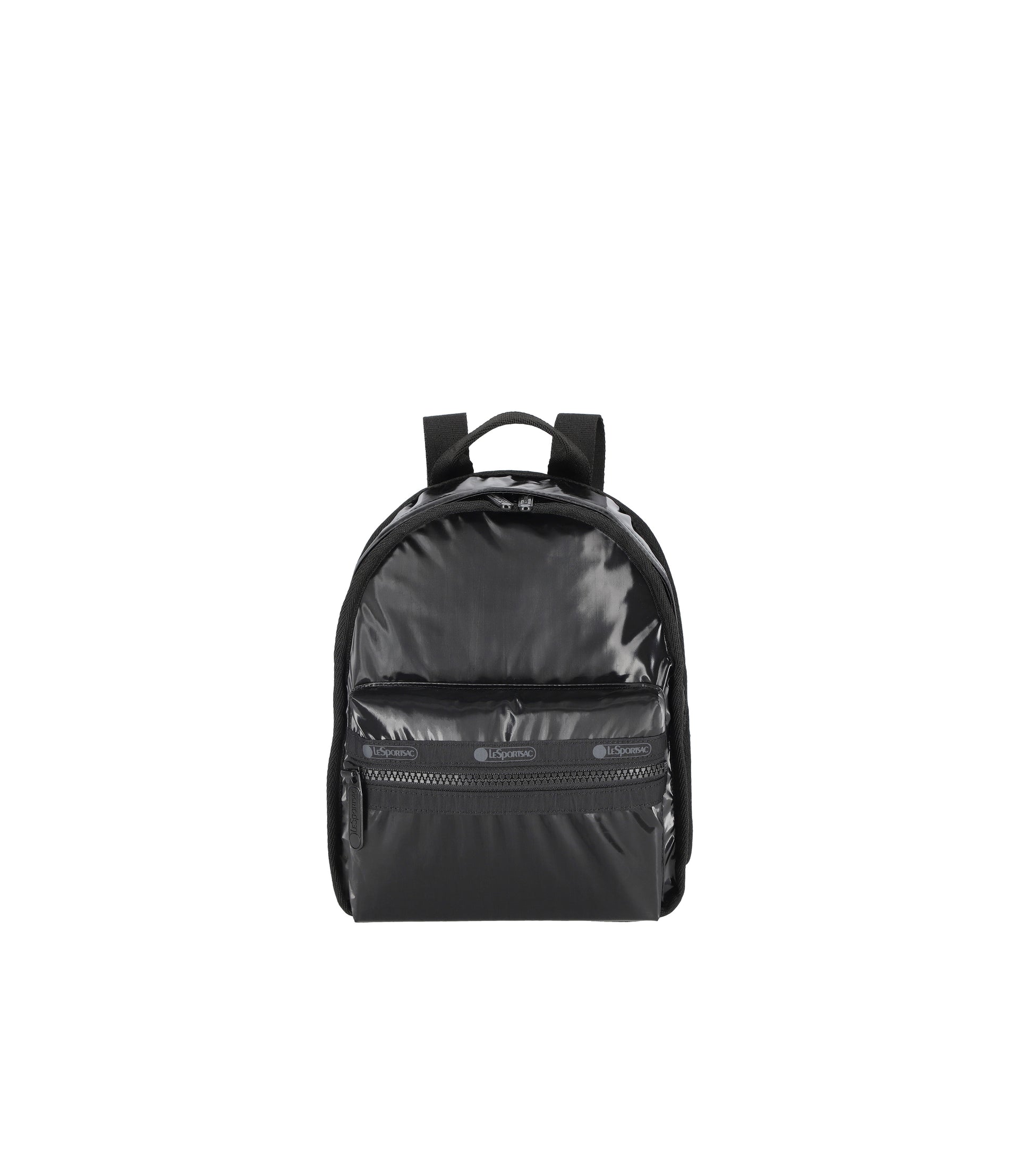 lesportsac-mini-route-backpack-in-black-shine image 1