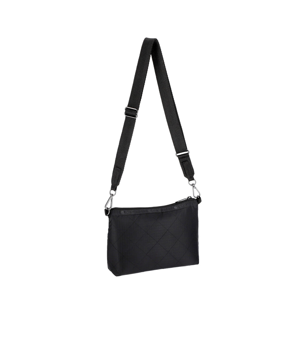 lesportsac-chain-cosmetic-clutch-versatile-crossbody-with-chain-strap-recycled-f image 2
