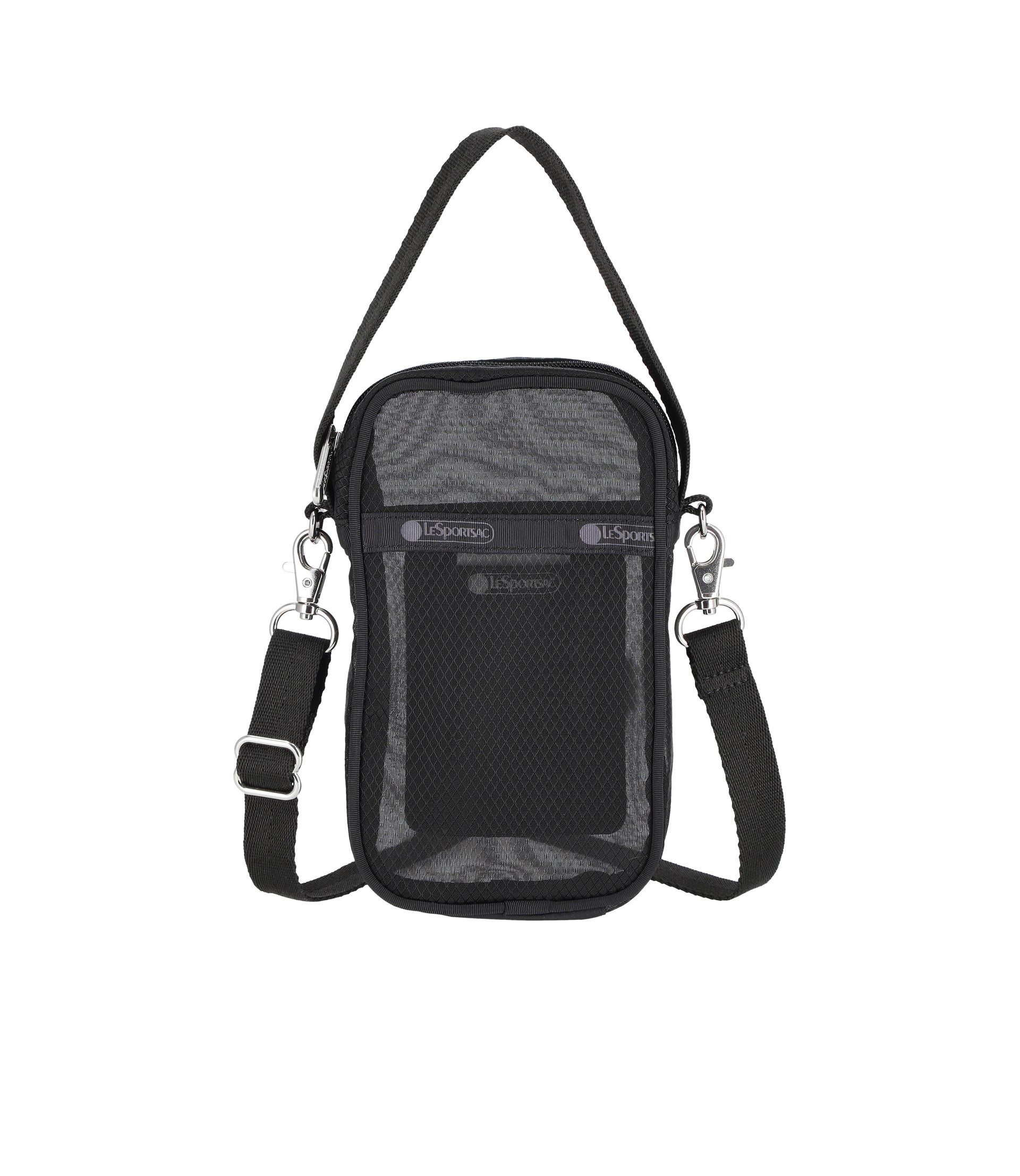 lesportsac-sheer-mini-phone-crossbody-with-sheer-nylon-panels image 1