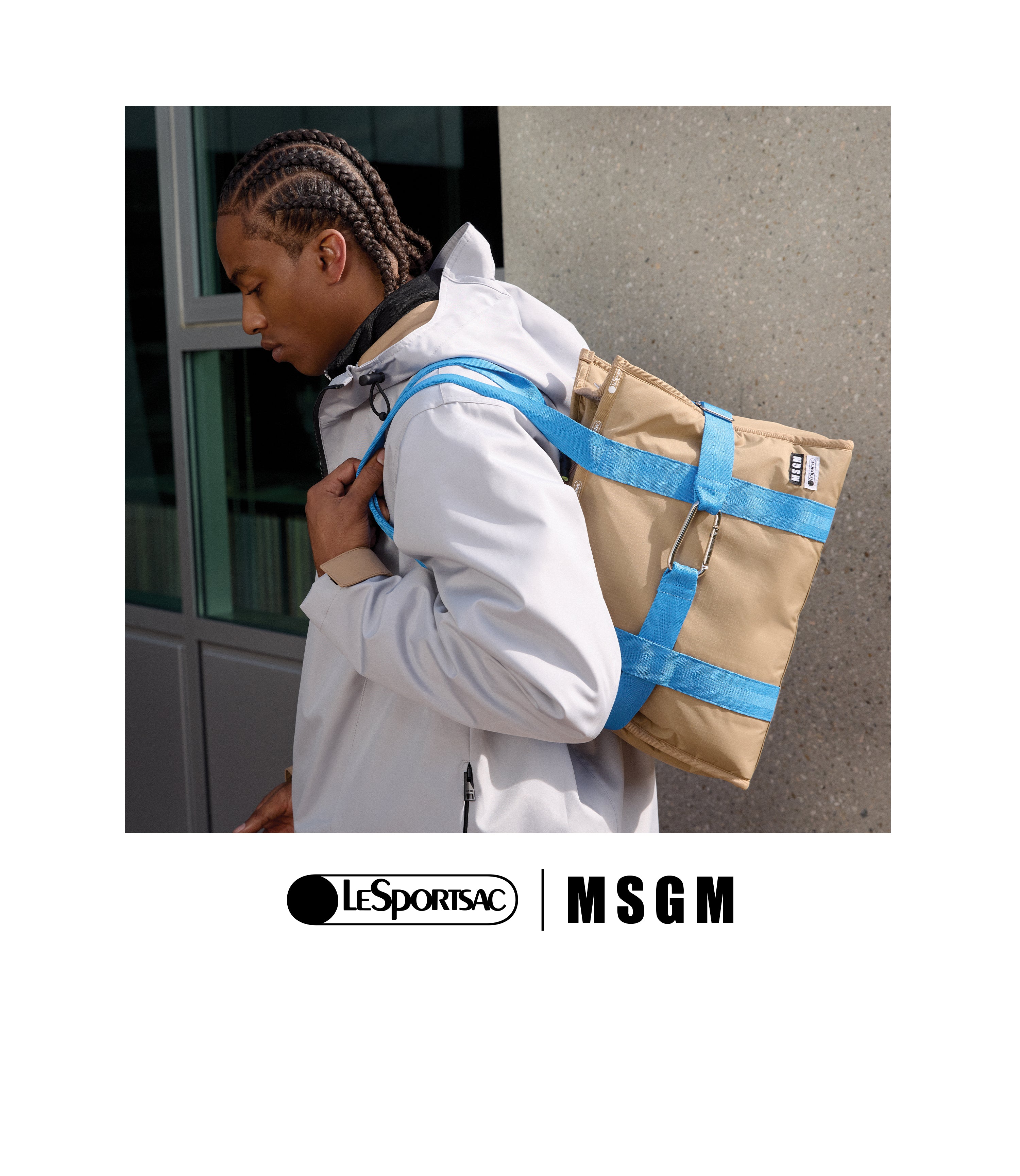 lesportsac-msgm-medium-hudson-tote image 3