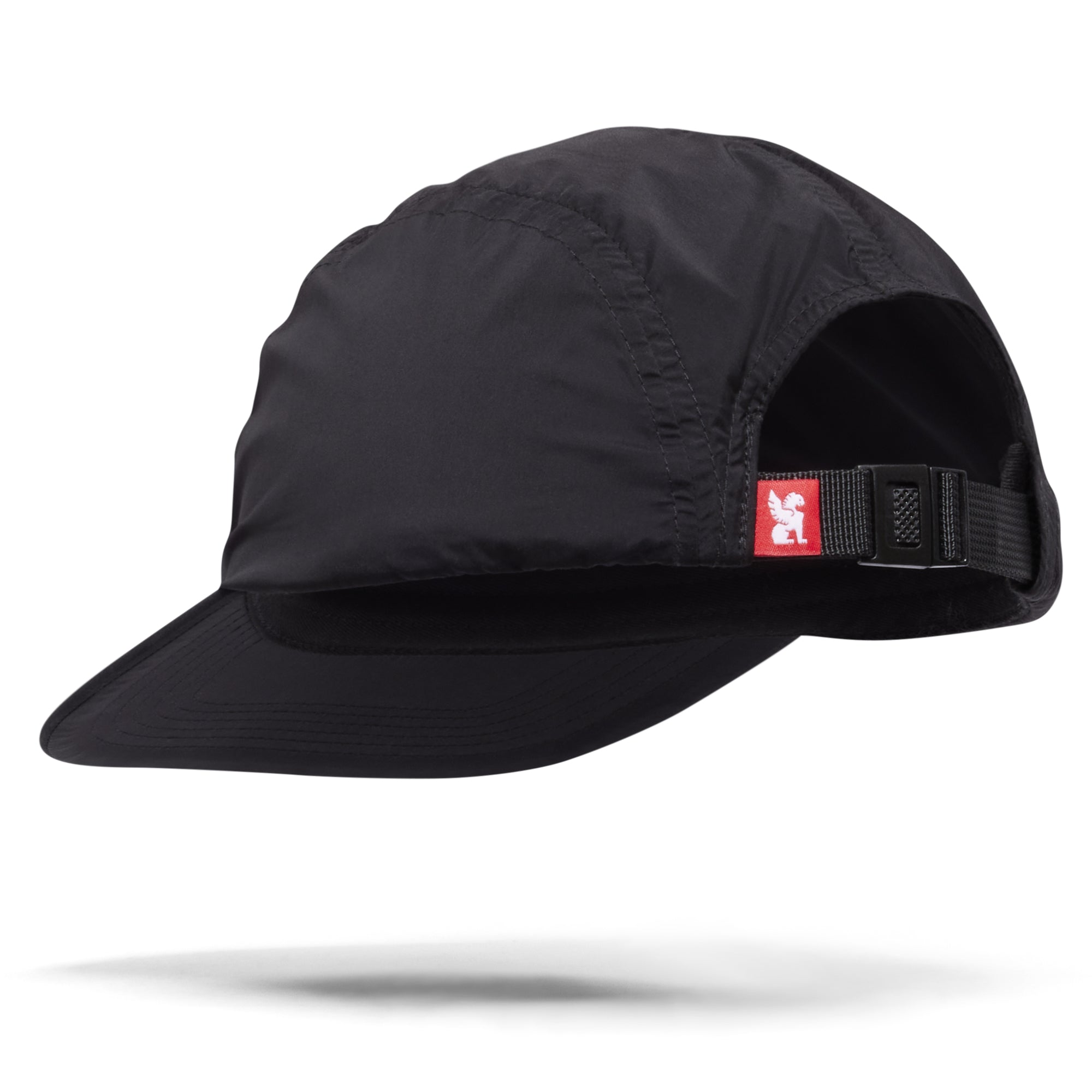 chrome-industries-5-panel-hat-lightweight-ultra-reflective-or-black-adjustable-s image 6