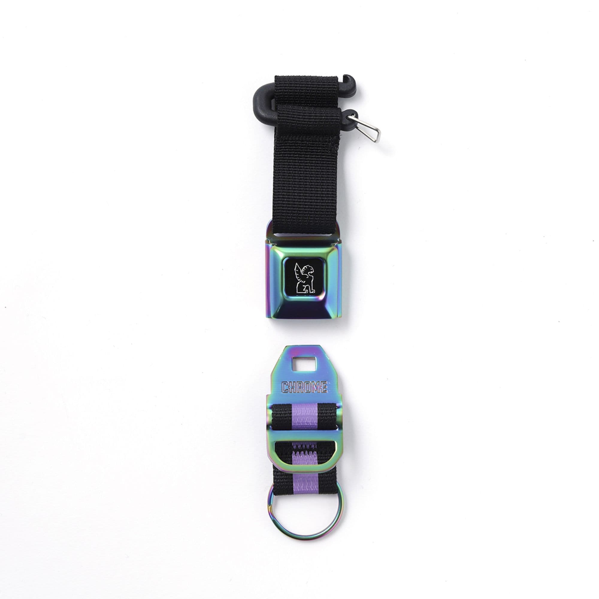 chrome-industries-mini-buckle-keychain-iconic-seatbelt-buckle-keychain image 4