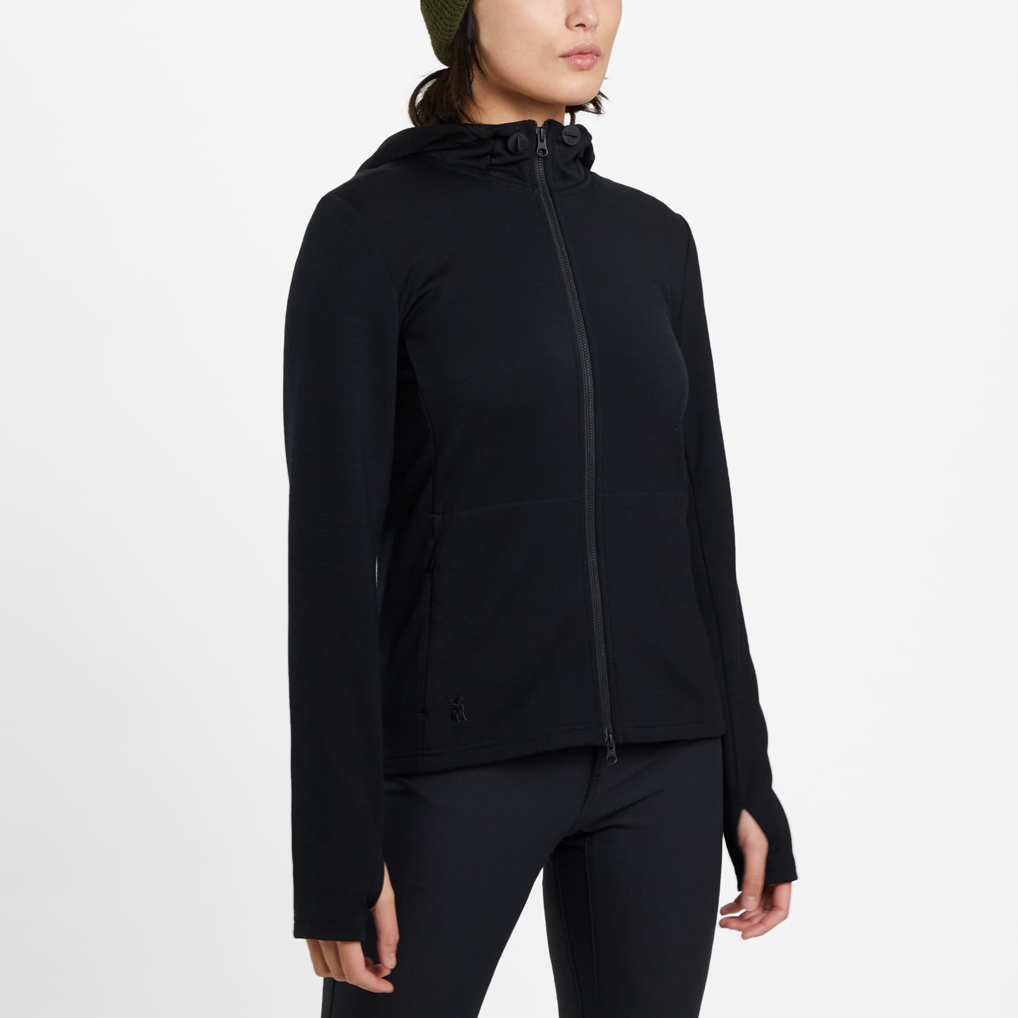 chrome-industries-women-s-merino-cobra-3-0-hoodie image 2