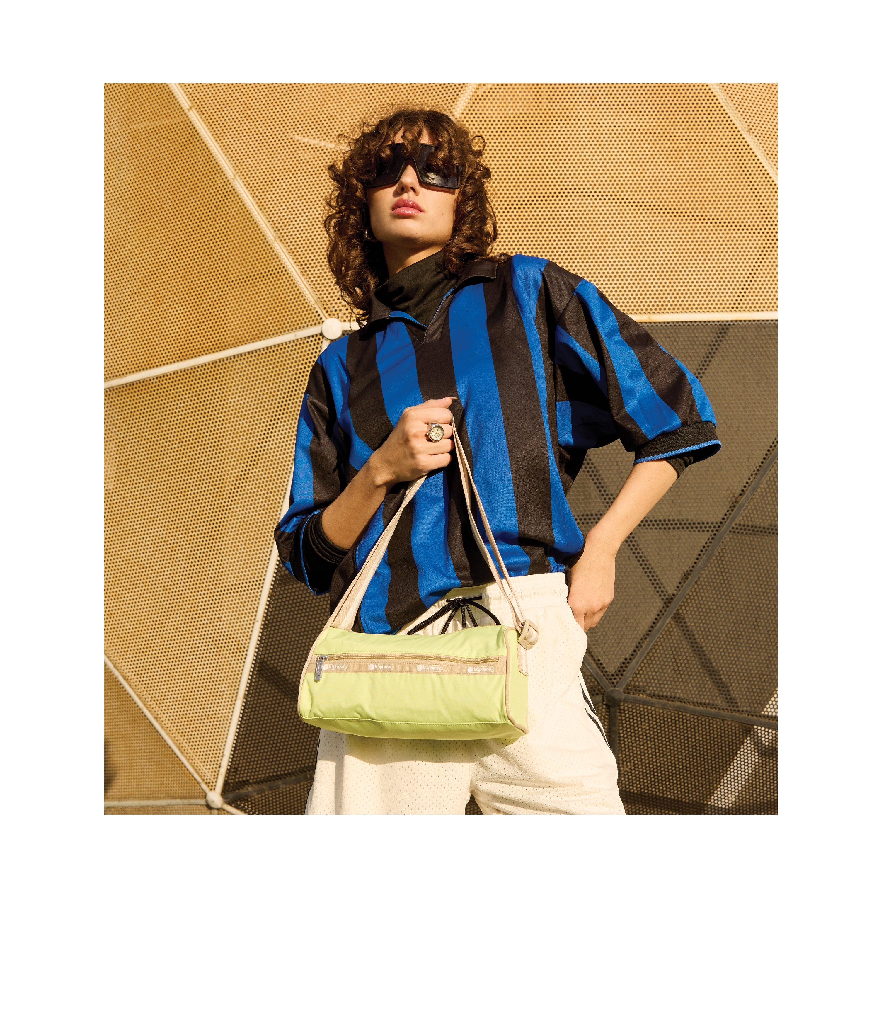 lesportsac-east-west-square-box-shoulder-bag-patent-finish-structured-recycled-s image 8