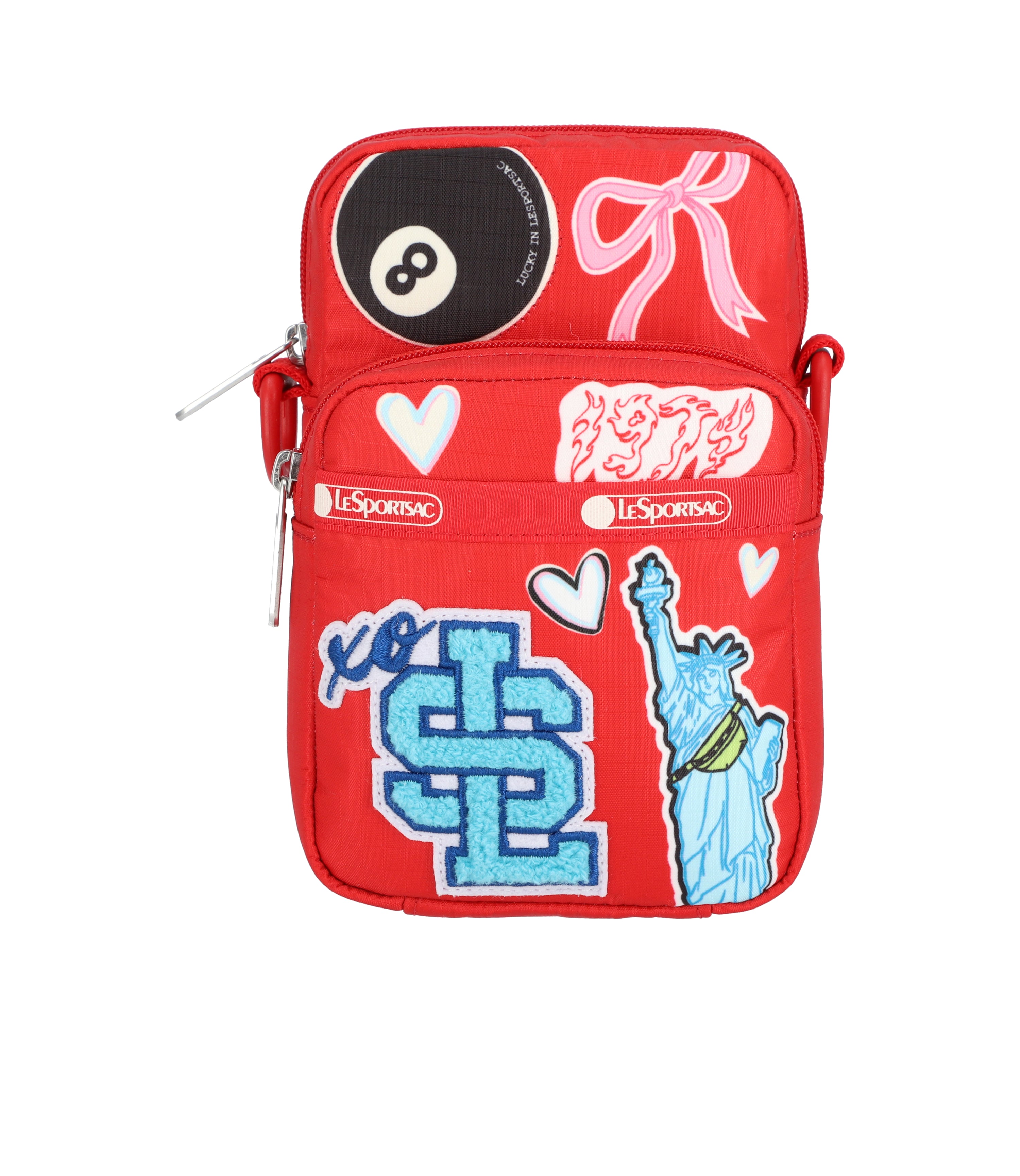 lesportsac-patch-mini-phone-crossbody-with-chenille-patches image 5