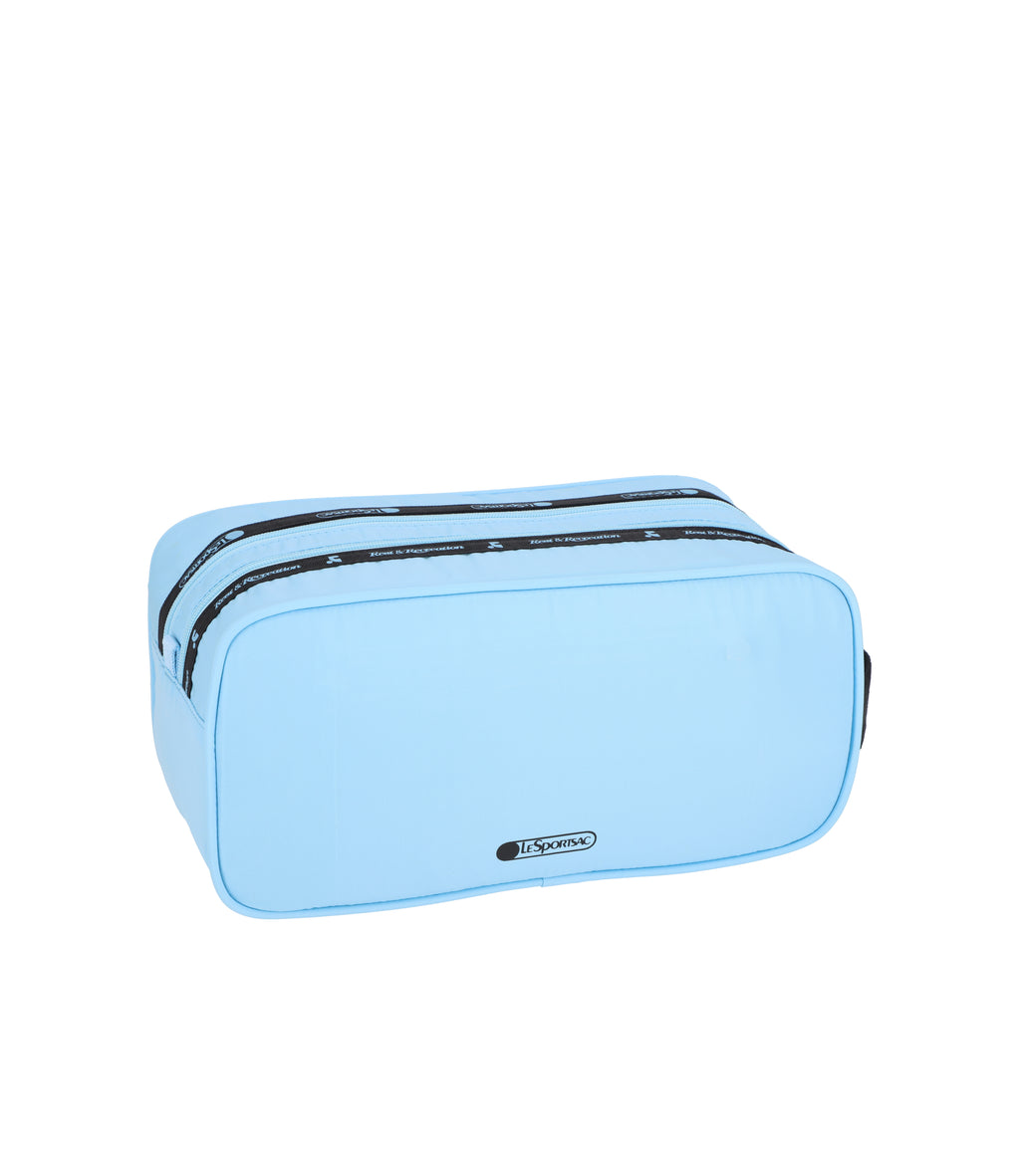 lesportsac-x-r-r-travel-pouch-recycled-polyester-2-compartment-organizer image 2