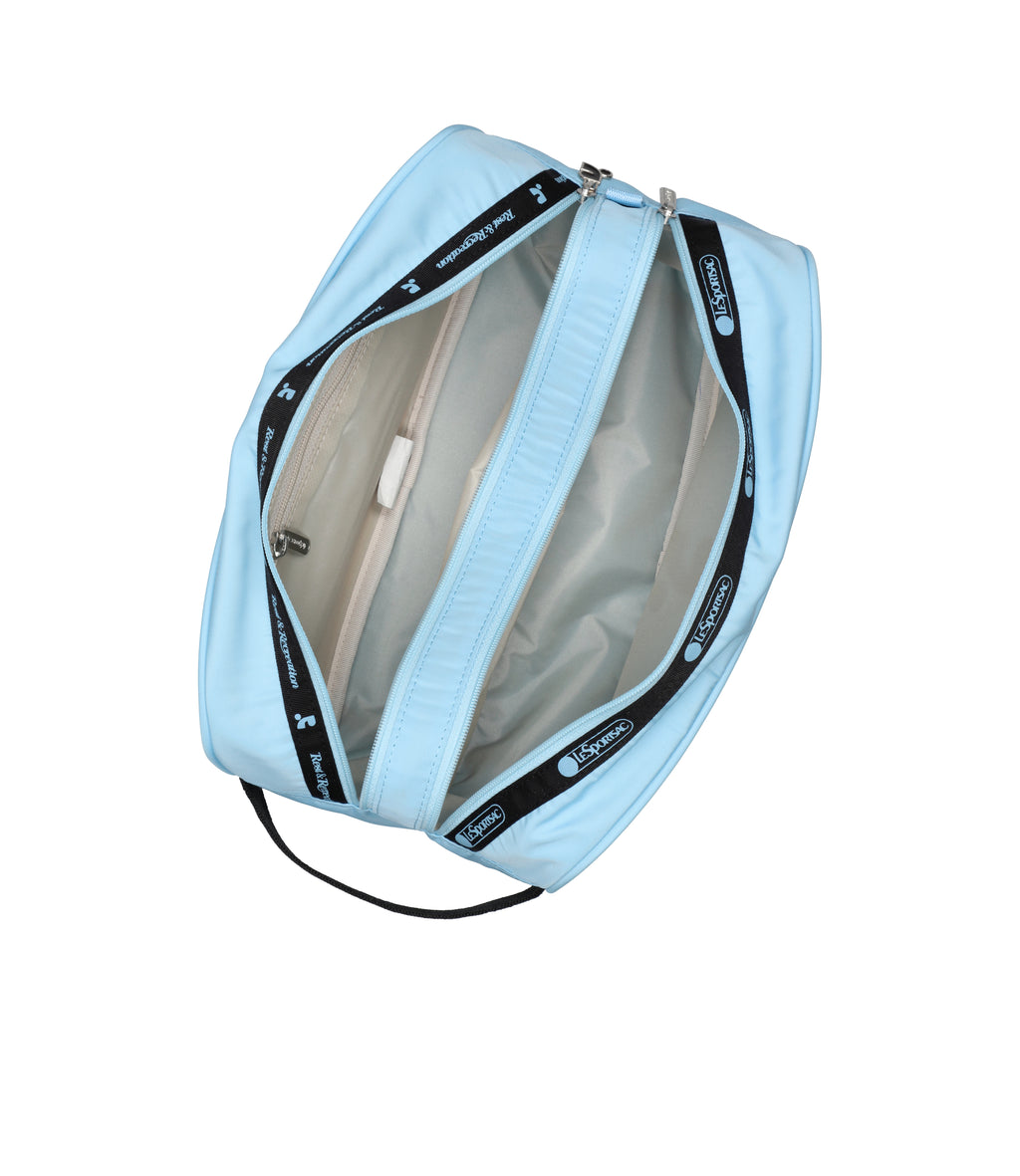 lesportsac-x-r-r-travel-pouch-recycled-polyester-2-compartment-organizer image 6