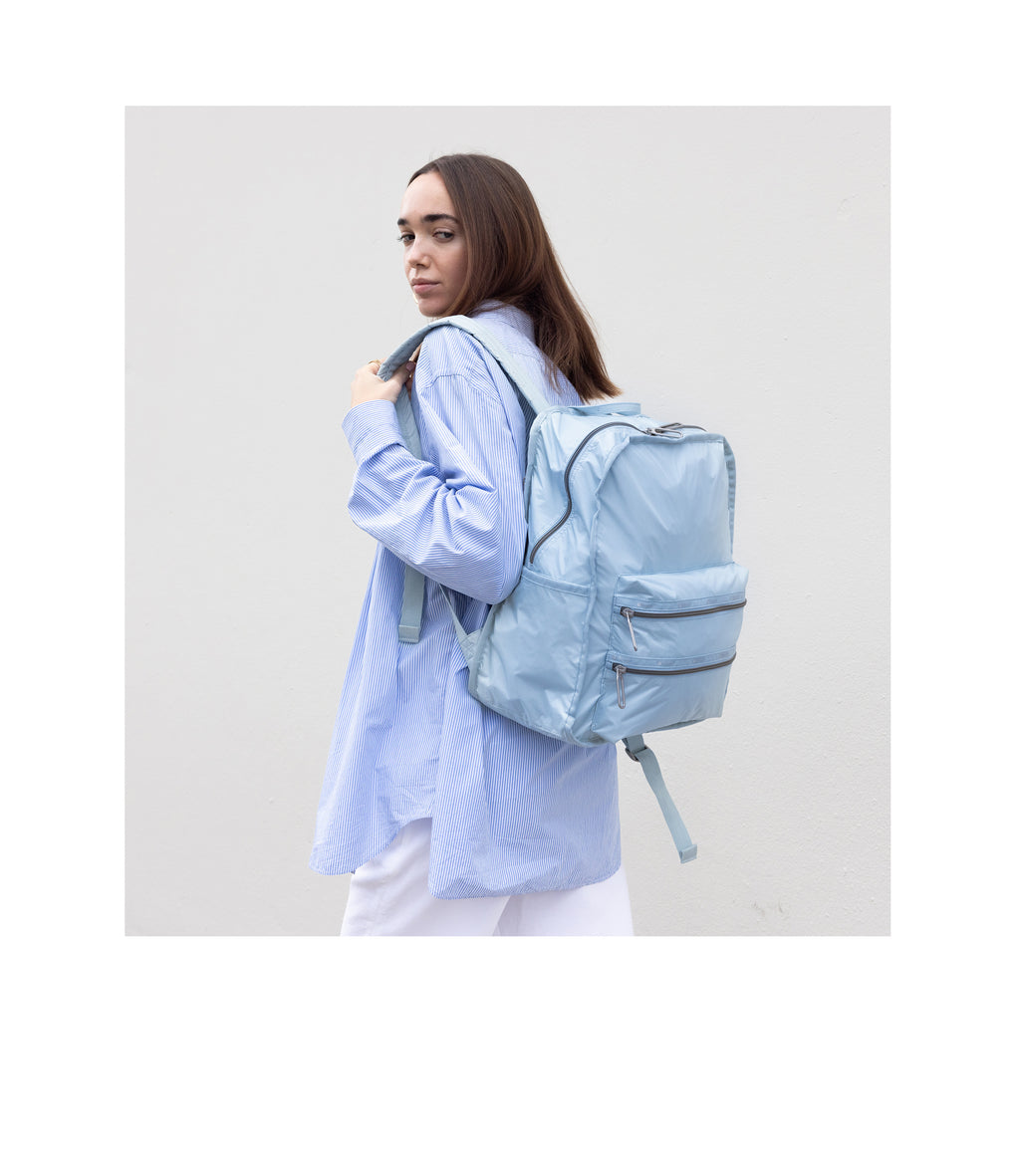 lesportsac-functional-backpack-15in-laptop-compatible-padded-straps-multiple-poc image 2