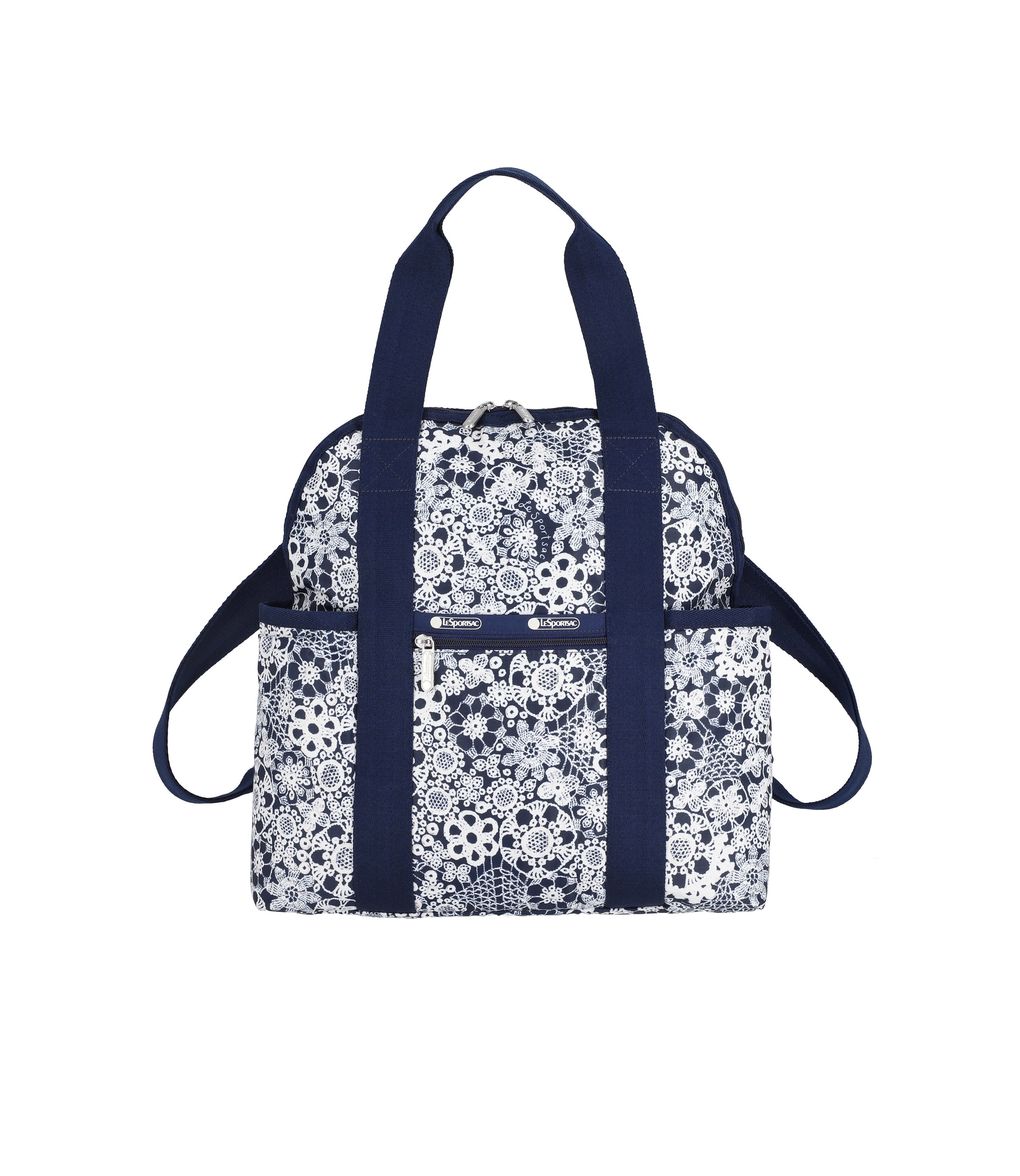 lesportsac-double-trouble-backpack-versatile-backpack-with-luggage-sleeve image 2