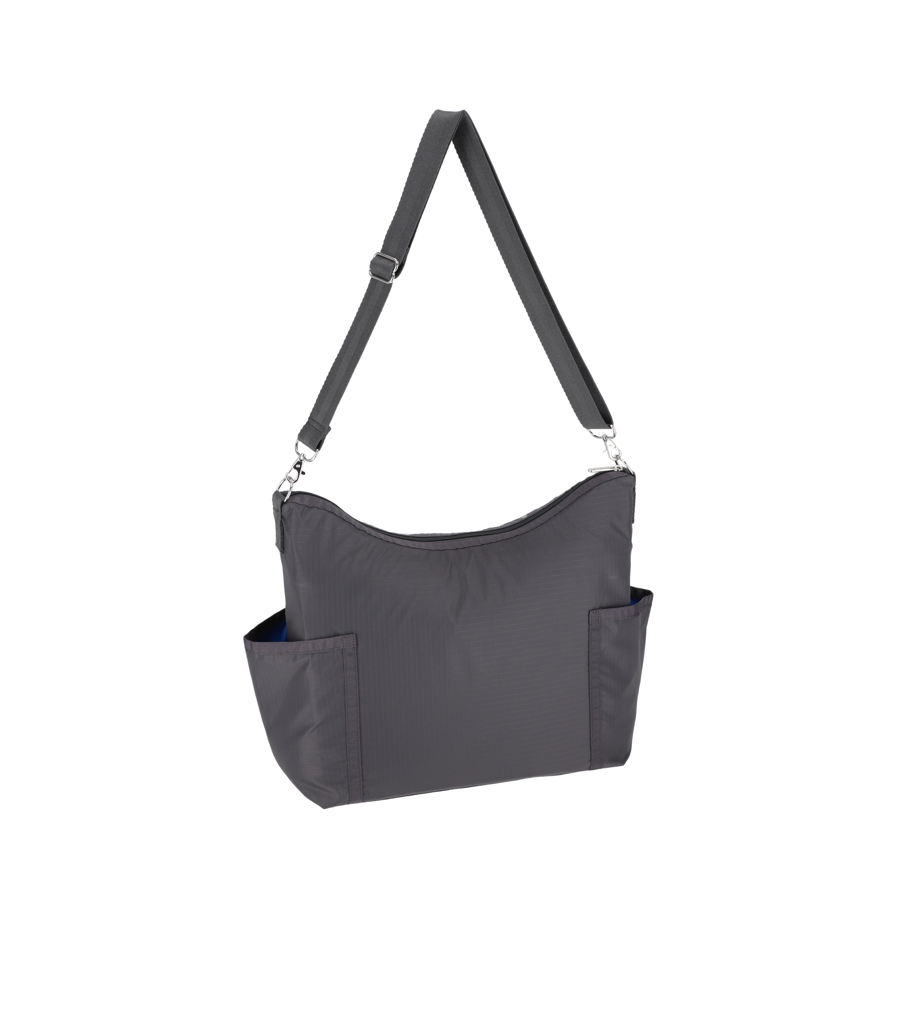 lesportsac-zip-bucket-shoulder-bag-recycled-ripstop-with-water-bottle-pockets image 3