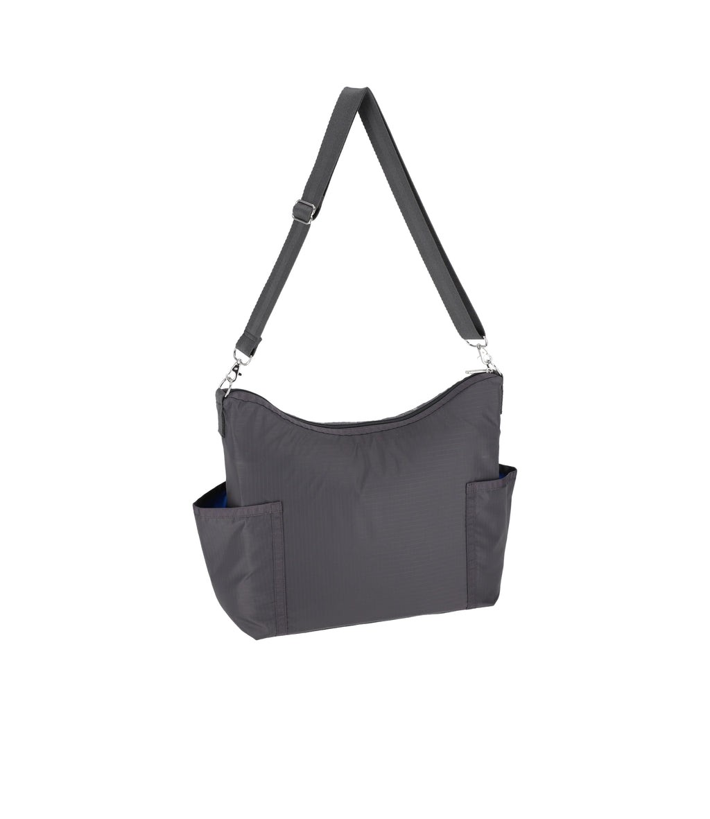 lesportsac-zip-bucket-shoulder-bag-recycled-ripstop-with-water-bottle-pockets image 7