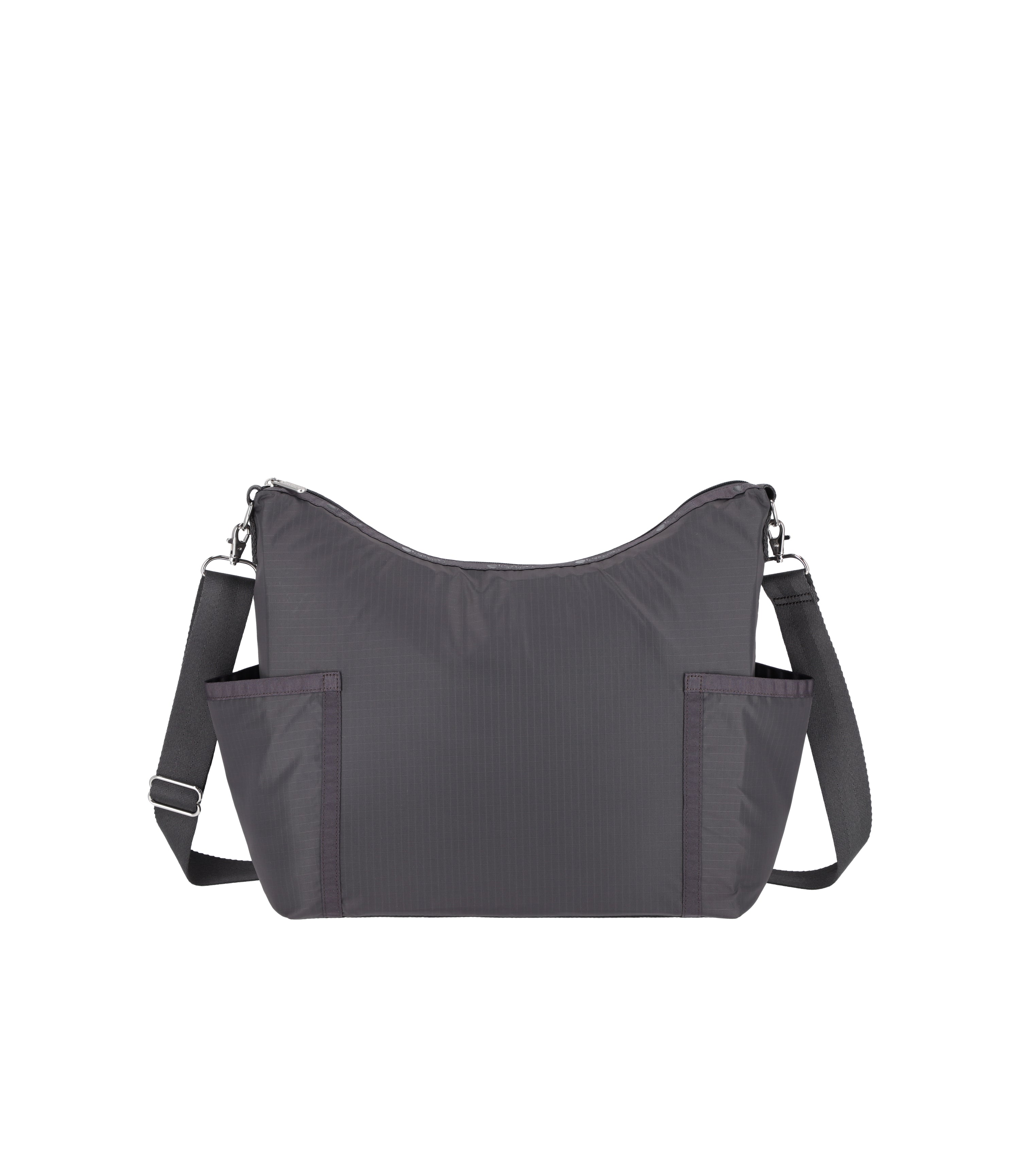 lesportsac-zip-bucket-shoulder-bag-recycled-ripstop-with-water-bottle-pockets image 2