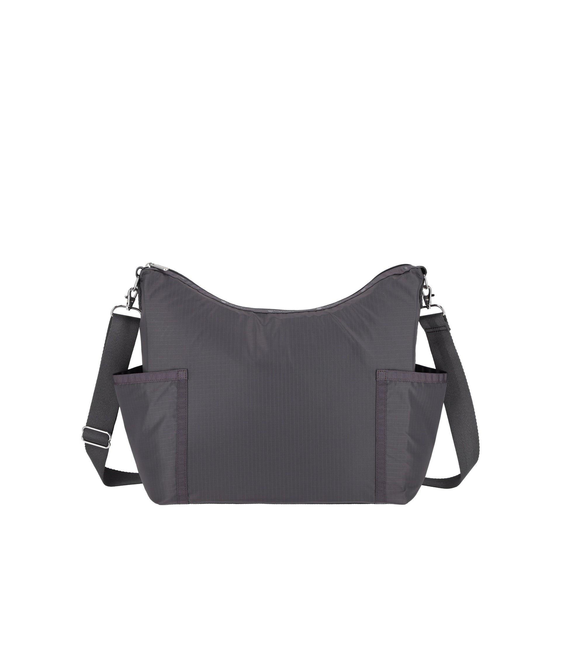 lesportsac-zip-bucket-shoulder-bag-recycled-ripstop-with-water-bottle-pockets image 1