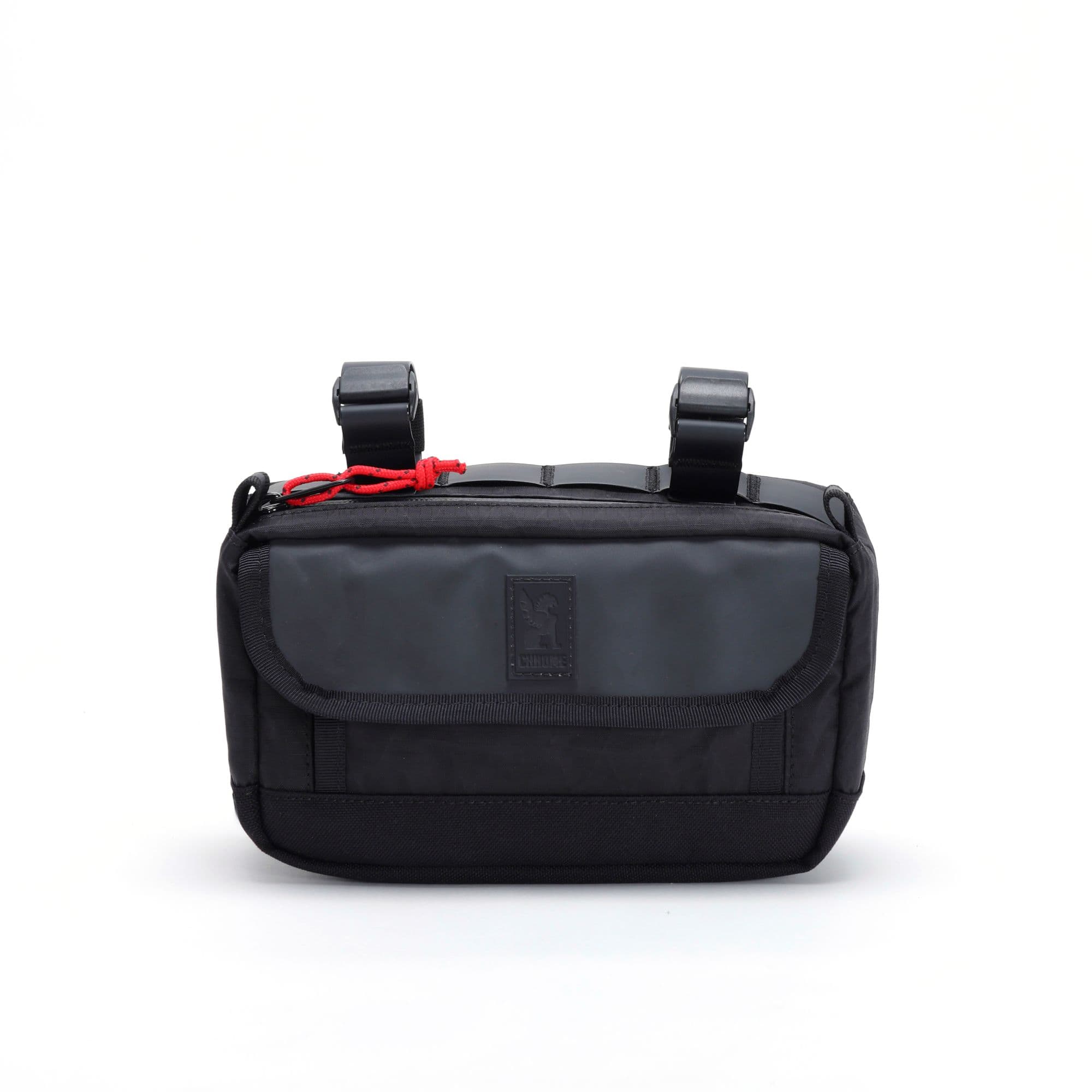 chrome-industries-holman-handlebar-bag-3l-bike-bag-with-one-hand-zipper-reflecti image 3