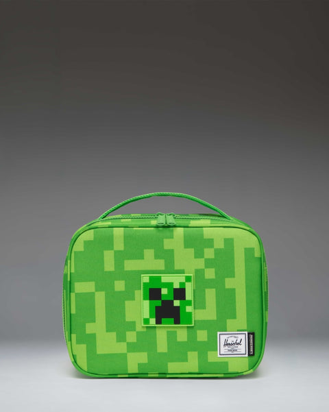 herschel-supply-minecraft-pop-quiz-lunch-box-insulated-kids-lunch-cooler-with-mi image 1