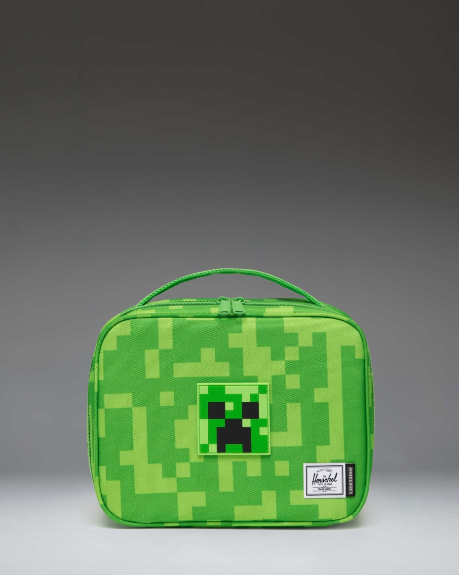 herschel-supply-minecraft-pop-quiz-lunch-box-insulated-kids-lunch-cooler-with-mi image 2