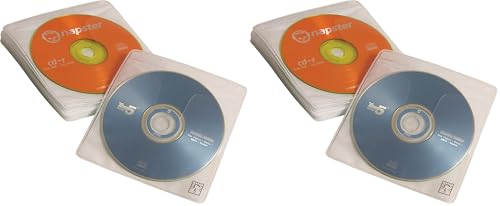 case-logic-cds-120-120-capacity-cd-prosleeve-pages-white-pack-of-2 image 3