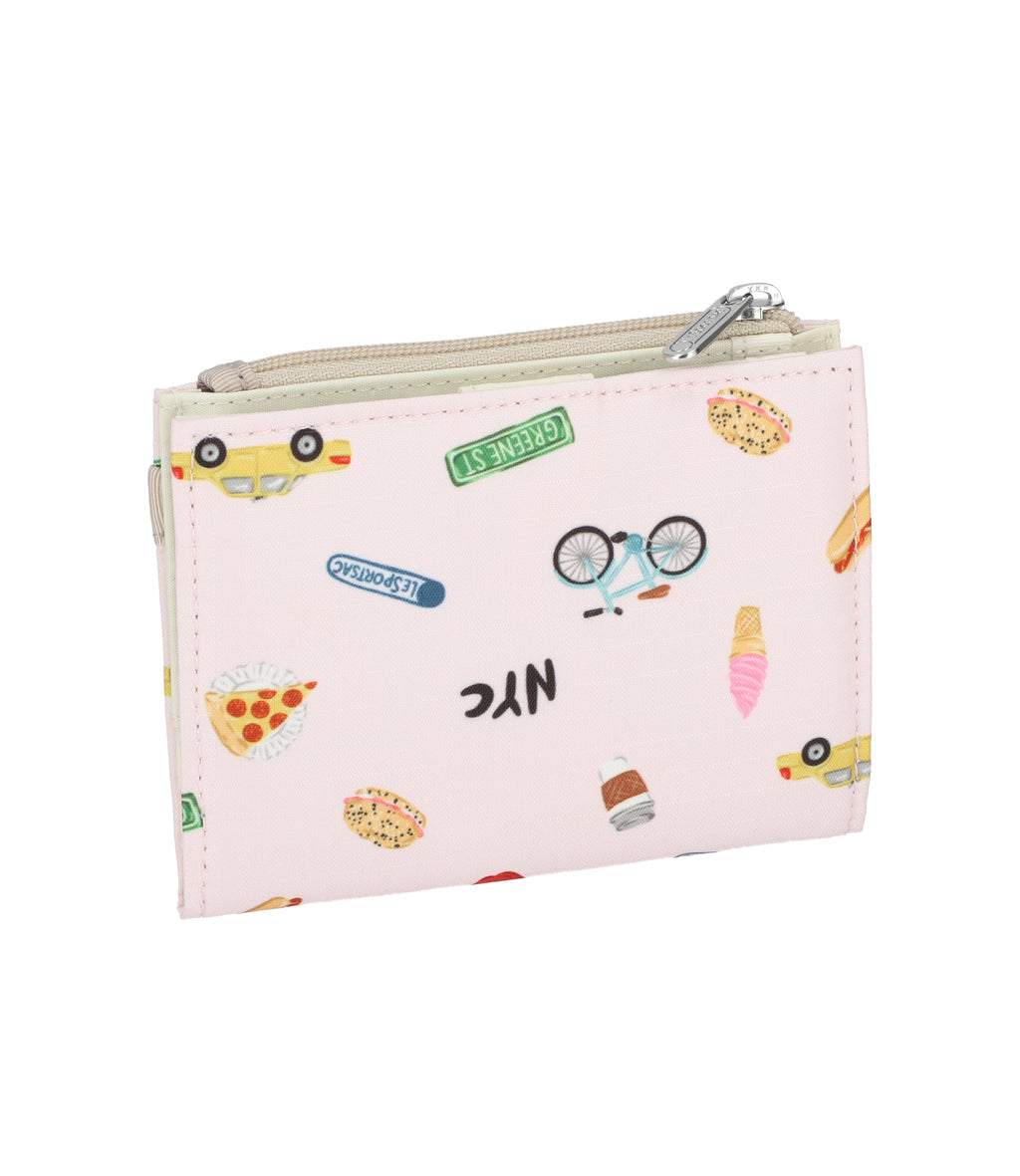lesportsac-small-wallet-recycled-ripstop-nylon-zip-around-wallet-with-6-credit-c image 2