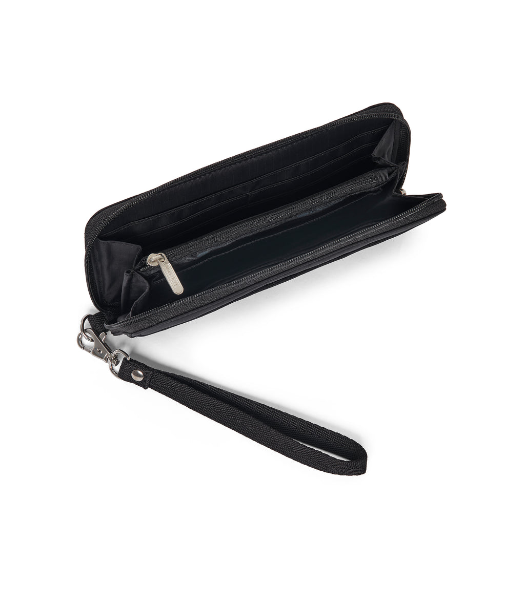 lesportsac-tech-wallet-wristlet-in-black image 4
