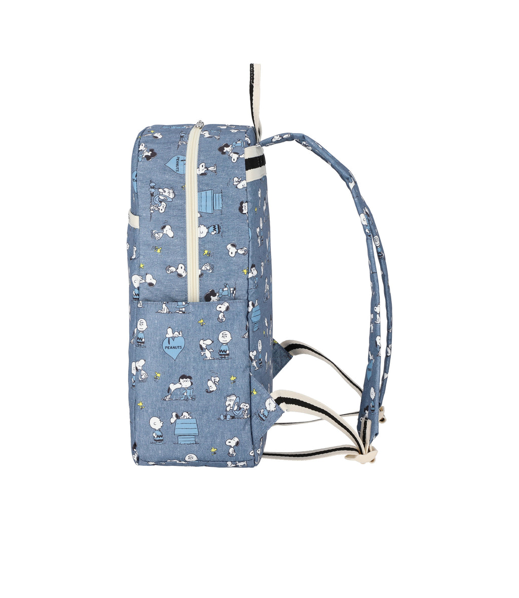 lesportsac-daily-backpack-water-bottle-pockets-adjustable-straps image 4
